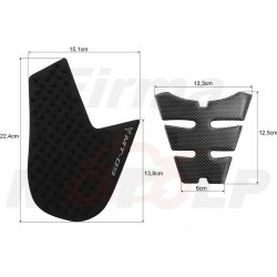 TANK PAD + OSŁONY BOCZNE ZBIORNIKA SIDE GRIPY YAMAHA MT-09 MT09 MT 09 roczniki 2013-2015