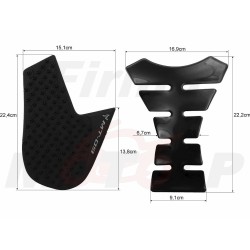 TANK PAD + OSŁONY BOCZNE ZBIORNIKA SIDE GRIPY YAMAHA MT-09 MT09 MT 09 roczniki 2013-2015