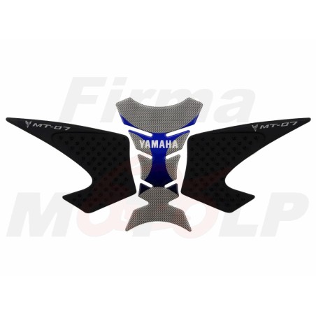 TANK PAD + OSŁONY BOCZNE ZBIORNIKA SIDE GRIPY YAMAHA MT-07 MT07 MT 07 roczniki 2014-2017