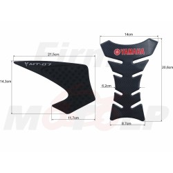 TANK PAD + OSŁONY BOCZNE ZBIORNIKA SIDE GRIPY YAMAHA MT-07 MT07 MT 07 roczniki 2014-2017