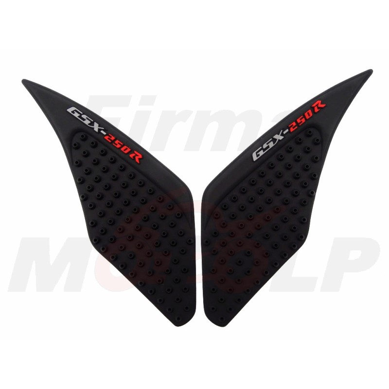 ANTYPOŚLIZGOWE OSŁONY BOCZNE TANK PADY SIDE GRIP SUZUKI GSX 250 R GSX-R 250 roczniki 2017-2018
