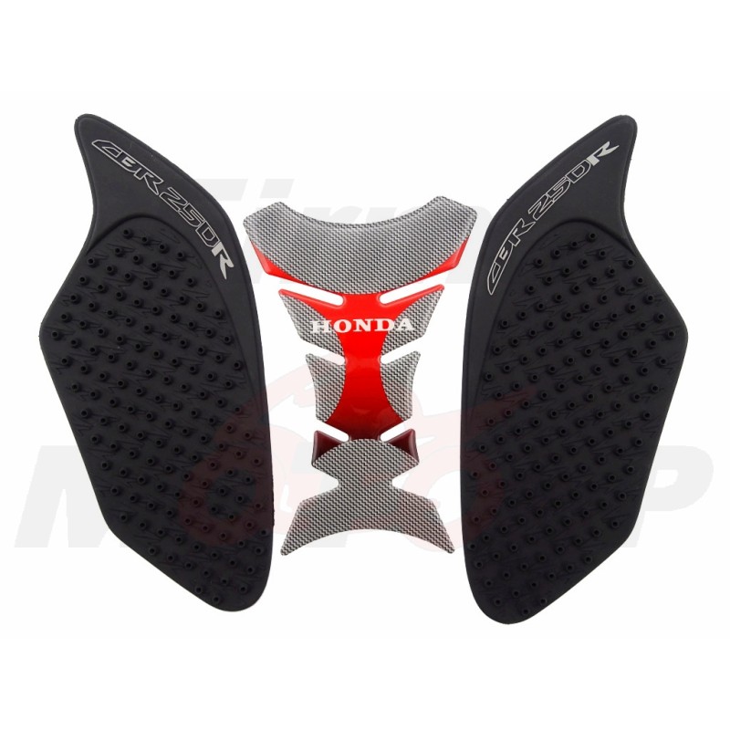 TANK PAD + OSŁONY BOCZNE ZBIORNIKA SIDE GRIP HONDA CBR 250 R CBR250 roczniki 2010-2015