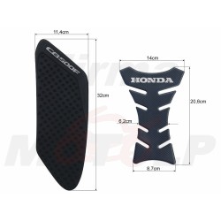TANK PAD + OSŁONY BOCZNE ZBIORNIKA SIDE GRIP HONDA CB 500 CB500 F roczniki 2013-2018