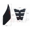 TANK PAD + OSŁONY BOCZNE ZBIORNIKA SIDE GRIP SUZUKI GSX 250 R GSX-R 250 roczniki 2017-2018