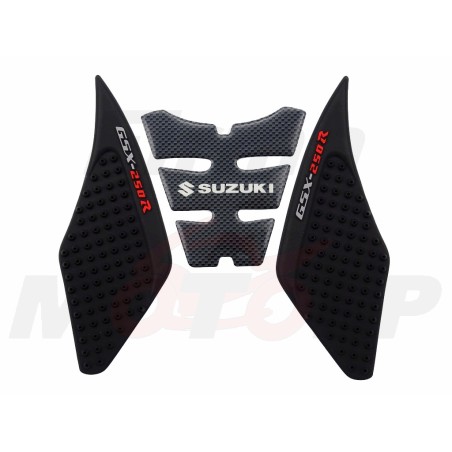 TANK PAD + OSŁONY BOCZNE ZBIORNIKA SIDE GRIP SUZUKI GSX 250 R GSX-R 250 roczniki 2017-2018
