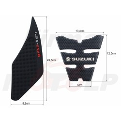 TANK PAD + OSŁONY BOCZNE ZBIORNIKA SIDE GRIP SUZUKI GSX 250 R GSX-R 250 roczniki 2017-2018