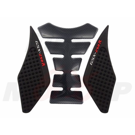 TANK PAD + OSŁONY BOCZNE ZBIORNIKA SIDE GRIP SUZUKI GSX 250 R GSX-R 250 roczniki 2017-2018