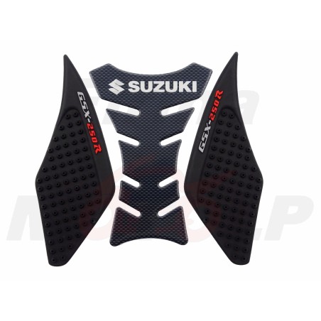 TANK PAD + OSŁONY BOCZNE ZBIORNIKA SIDE GRIP SUZUKI GSX 250 R GSX-R 250 roczniki 2017-2018