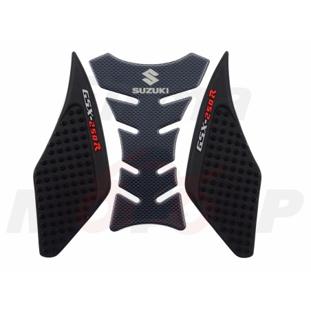 TANK PAD + OSŁONY BOCZNE ZBIORNIKA SIDE GRIP SUZUKI GSX 250 R GSX-R 250 roczniki 2017-2018