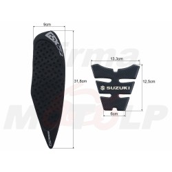 TANK PAD + OSŁONY BOCZNE ZBIORNIKA SIDE GRIP SUZUKI GSX-R GSXR 600 750 roczniki 2008-2010