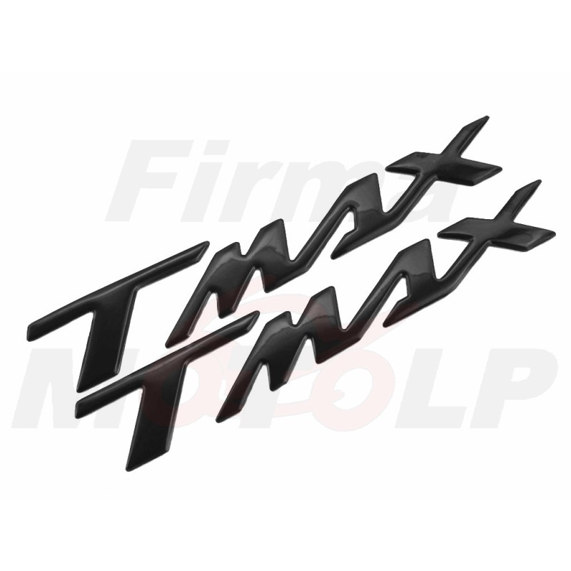 EMBLEMAT ZNACZEK NAKLEJKA 3D SILIKON YAMAHA TMAX T-MAX 500 530 560 ABS TECH DX SX WHITE BLACK MAX