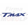 EMBLEMAT ZNACZEK NAKLEJKA 3D SILIKON YAMAHA TMAX T-MAX 500 530 560 ABS TECH DX SX WHITE BLACK MAX