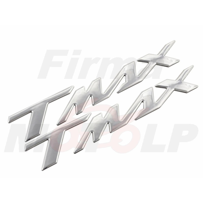 EMBLEMAT ZNACZEK NAKLEJKA 3D SILIKON YAMAHA TMAX T-MAX 500 530 560 ABS TECH DX SX WHITE BLACK MAX