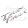 EMBLEMAT ZNACZEK NAKLEJKA 3D SILIKON YAMAHA TMAX T-MAX 500 530 560 ABS TECH DX SX WHITE BLACK MAX