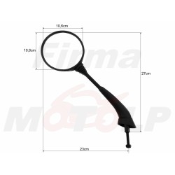 LUSTERKA PIAGGIO VESPA LIBERTY 50 125 150 2T 4T roczniki 1997-2008 HOMOLOGACJA E11