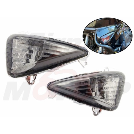 DYMIONE PRZEDNIE KIERUNKOWSKAZY PRZÓD HONDA CBF 600 1000 XLV 1000 VARADERO HOMOLOGACJA E3