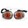 PRZEDNIE MIGACZE KIERUNKOWSKAZY PRZÓD YAMAHA BW`S 50 MBK BOOSTER 50 HOMOLOGACJA E4
