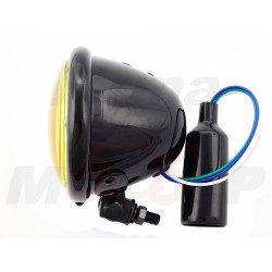 REFLEKTOR LIGHTBAR PRZEDNIA LAMPA PRZÓD 4,5 CALA METAL CZARNY POŁYSK