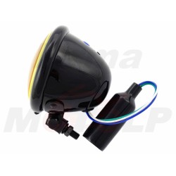 REFLEKTOR LIGHTBAR PRZEDNIA LAMPA PRZÓD 4,5 CALA METAL CZARNY POŁYSK