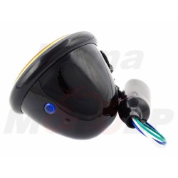 REFLEKTOR LIGHTBAR PRZEDNIA LAMPA PRZÓD 4,5 CALA METAL CZARNY POŁYSK