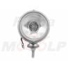 PRZEDNIA LAMPA MOTOCYKLOWA LIGHTBAR PRZÓD 4 CALE CHROM METAL H3 12V 55W