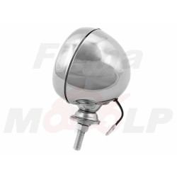 PRZEDNIA LAMPA MOTOCYKLOWA LIGHTBAR PRZÓD 4 CALE CHROM METAL H3 12V 55W