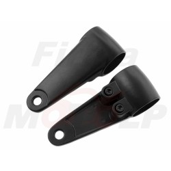 CZARNE UNIWERSALNE UCHWYTY MOCOWANIA REFLEKTORA PRZEDNIEJ LAMPY LAMPA 34MM - 41,5MM