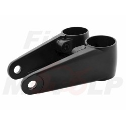 CZARNE UNIWERSALNE UCHWYTY MOCOWANIA REFLEKTORA PRZEDNIEJ LAMPY LAMPA 34MM - 41,5MM