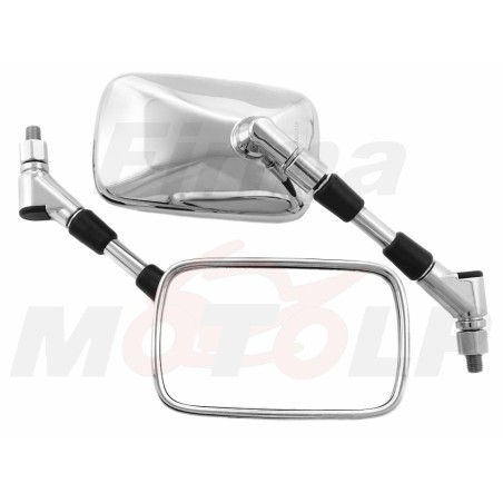LUSTRA LUSTERKA CHROM HONDA VT 600 750 1100 SHADOW C2 C3 C4 C5 HOMOLOGACJA E4