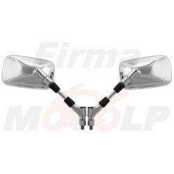 LUSTRA LUSTERKA CHROM KAWASAKI EL BN 125 250 ELIMINATOR HOMOLOGACJA E4