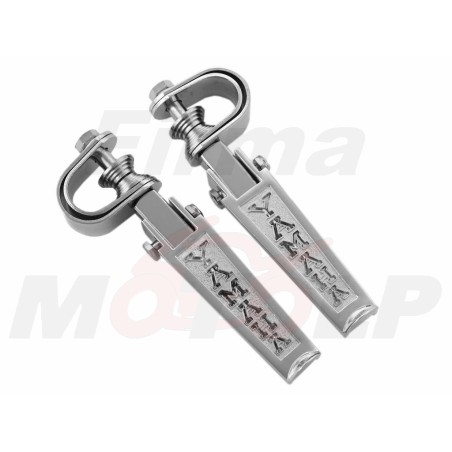 PODNÓŻKI SPACERÓWKI METAL CHROM NA GMOLE YAMAHA XV 535 750 1100 VIRAGO