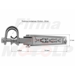 PODNÓŻKI SPACERÓWKI METAL CHROM NA GMOLE YAMAHA XV 535 750 1100 VIRAGO