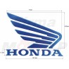 EMBLEMAT ZNACZEK NAKLEJKA LOGO 3D SILIKON HONDA CB CBR GL VTR VFR NT VT -BIG