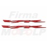 EMBLEMAT ZNACZEK NAKLEJKA LOGO 3D SILIKON HONDA VF 750 VFR 400 NC30 750 NC24 NC30 NC36 VFR 800 VFR 1200