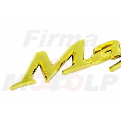 EMBLEMAT ZNACZEK NAKLEJKA 3D ZŁOTE TWORZYWO YAMAHA YP 125 250 400 MAJESTY