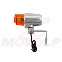 KIERUNKOWSKAZY KIERUNKI MIGACZE UNIWERSALNE CHROM DO MONTAŻU NA ŚRUBĘ 12MM