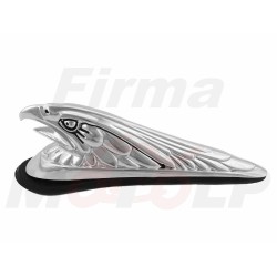 CHROMOWANY METALOWY ORNAMENT OZDOBA STATUETKA ORZEŁ ORZEŁEK NA PRZEDNI BŁOTNIK