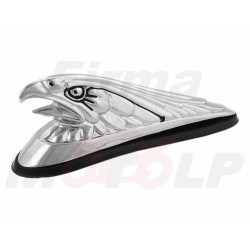 CHROMOWANY METALOWY ORNAMENT OZDOBA STATUETKA ORZEŁ ORZEŁEK NA PRZEDNI BŁOTNIK