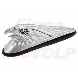CHROMOWANY METALOWY ORNAMENT OZDOBA STATUETKA ORZEŁ ORZEŁEK NA PRZEDNI BŁOTNIK