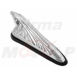 CHROMOWANY METALOWY ORNAMENT OZDOBA STATUETKA ORZEŁ ORZEŁEK NA PRZEDNI BŁOTNIK
