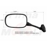 LUSTRA LUSTERKA HONDA CBF 600 CBF600 PC38 roczniki 2004 - 2006 HOMOLOGACJA E11