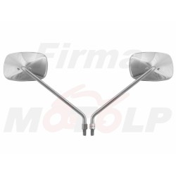 LUSTERKA CHROM METAL YAMAHA XVS 650 1100 DRAG STAR M10 HOMOLOGACJA E11