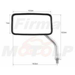 LUSTERKA CHROM METAL YAMAHA V-STAR 650 1100 XVZ 1300 ROYAL STAR M10 HOMOLOGACJA E9