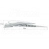 NOWE CHROMOWANE ORNAMENTY HONDA GL 1800 GOLDWING rok produkcji 2001 - 2009