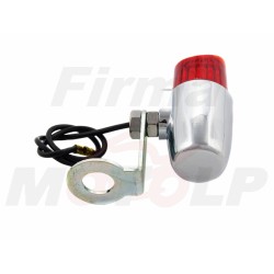 TYLNA LAMPA LAMPKA TYŁ UNIWERSALNA CHROM DO MONTAŻU NA ŚRUBĘ 12MM 12V 10W