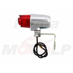 TYLNE LAMPY LAMPKI TYŁ UNIWERSALNE CHROM DO MONTAŻU NA ŚRUBĘ 12MM 12V 10W