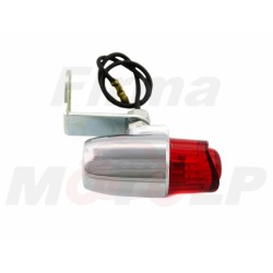 TYLNE LAMPY LAMPKI TYŁ UNIWERSALNE CHROM DO MONTAŻU NA ŚRUBĘ 12MM 12V 10W