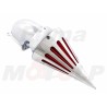 TUNINGOWY STOŻKOWY FILTR POWIETRZA CHROM METAL HONDA VTX 1800 roczniki 2002-2009
