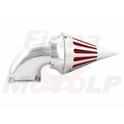 TUNINGOWY STOŻKOWY FILTR POWIETRZA CHROM METAL HONDA VTX 1800 roczniki 2002-2009