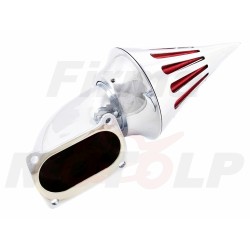 TUNINGOWY STOŻKOWY FILTR POWIETRZA CHROM METAL HONDA VTX 1800 roczniki 2002-2009